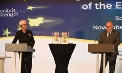 „България на прага на еврозоната“: пресконференция на Димитър Радев, управител на Българската народна банка и Кристин Лагард, президент на Европейската централна банка